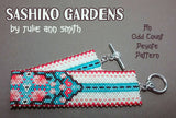 SASHIKO GARDENS Bracelet Pattern
