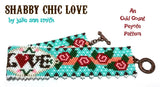 SHABBY CHIC LOVE Bracelet Pattern