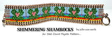 SHIMMERING SHAMROCKS Bracelet Pattern