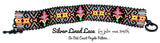 SILVER LINED LACE Bracelet Pattern