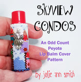SKYVIEW CONDOS Lip Balm Cover Pattern