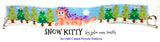 SNOW KITTY Bracelet Pattern