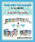 SNOWMEN ON PARADE Bracelet Pattern