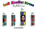 SOCK MONKEY CIRCUS Lip Balm Cover Pattern