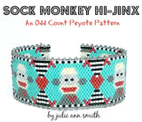 SOCK MONKEY HI-JINX Bracelet Pattern