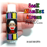 SOCK MONKEY CIRCUS Lip Balm Cover Pattern