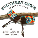 SOUTHERN CROSS Square Stitch or Loom Bracelet Pattern