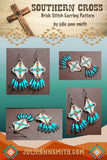 SOUTHERN CROSS Brick Stitch Earring Pattern