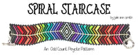 SPIRAL STAIRCASE Bracelet Pattern