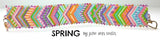 SPRING Bracelet Pattern
