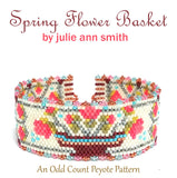 SPRING FLOWER BASKET Bracelet Pattern