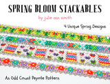 SPRING BLOOM STACKABLES Bracelet Pattern