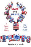 STARS AND STRIPES Carrier Bead Patterns