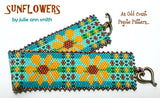 SUNFLOWERS Bracelet Pattern