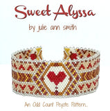 SWEET ALYSSA Bracelet Pattern