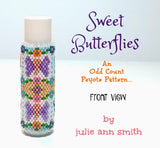 SWEET BUTTERFLIES Lip Balm Cover Pattern