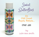 SWEET BUTTERFLIES Lip Balm Cover Pattern