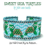 SWEET SEA TURTLES Bracelet Pattern