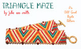 TRIANGLE MAZE Bracelet Pattern