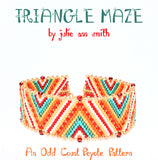 TRIANGLE MAZE Bracelet Pattern