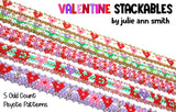VALENTINE STACKABLES Bracelet Pattern