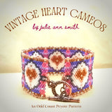 VINTAGE HEART CAMEOS Bracelet Pattern