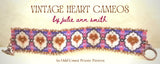 VINTAGE HEART CAMEOS Bracelet Pattern