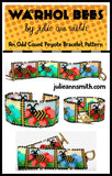 WARHOL BEES Bracelet Pattern