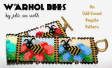 WARHOL BEES Bracelet Pattern