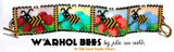 WARHOL BEES Bracelet Pattern