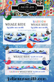 WHALE RIDE/RAINBOW WHALE RIDE Skinny Mini Bracelet Pattern