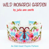 WILD MONARCH GARDEN Bracelet Pattern