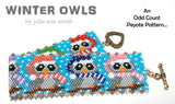 WINTER OWLS Bracelet Pattern