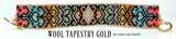 WOOL TAPESTRY GOLD Bracelet Pattern