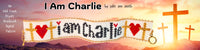 I AM CHARLIE Odd Count Peyote Bracelet