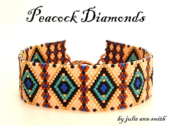 PEACOCK DIAMONDS Bracelet Pattern
