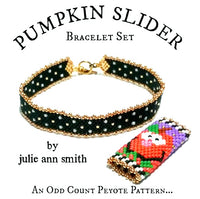 PUMPKIN SLIDER Bracelet Pattern