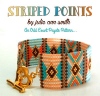 STRIPED POINTS Bracelet Pattern