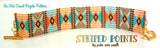 STRIPED POINTS Bracelet Pattern