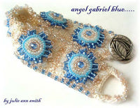 MEDALLIONS Bead Crochet Bead Embroidery Bracelet Pattern