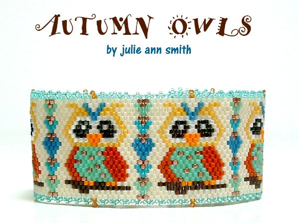 AUTUMN OWLS Bracelet Pattern