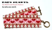 BABY HEARTS Bracelet Pattern