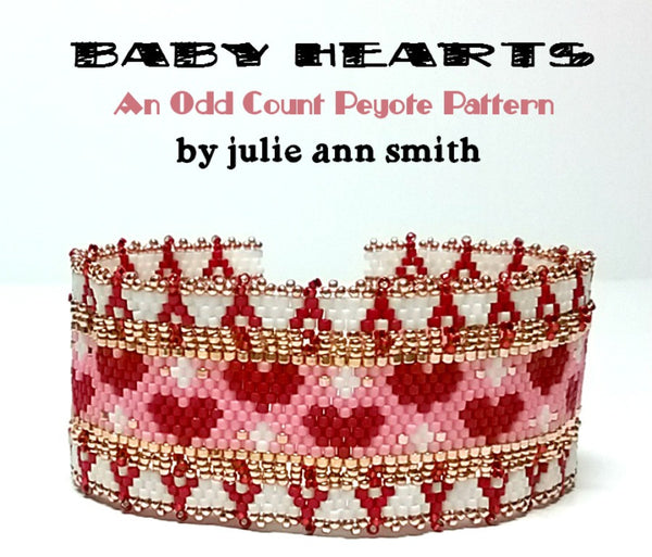 BABY HEARTS Bracelet Pattern