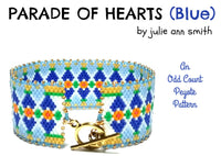 PARADE OF HEARTS Bracelet Pattern
