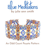 BLUE MEDITATIONS Bracelet Pattern