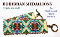 BOHEMIAN MEDALLIONS Bracelet Pattern