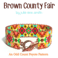 BROWN COUNTY FAIR Bracelet Pattern
