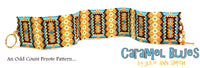 CARAMEL BLUES Bracelet Pattern