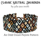 CLASSIC NEUTRAL DIAMONDS Bracelet Pattern