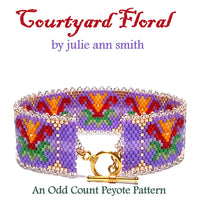 COURTYARD FLORAL Bracelet Pattern